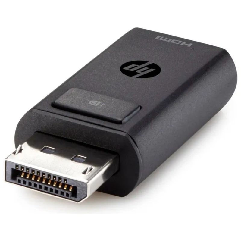 HP F3W43AA Adattatore DisplayPort a HDMI 1.4, Nero HP F3W43AA Adattatore DisplayPort a HDMI 1.4, Nero