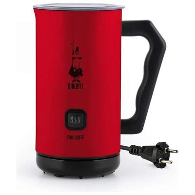 Bialetti MKF02 Montalatte Elettrico Rosso, 150 ml