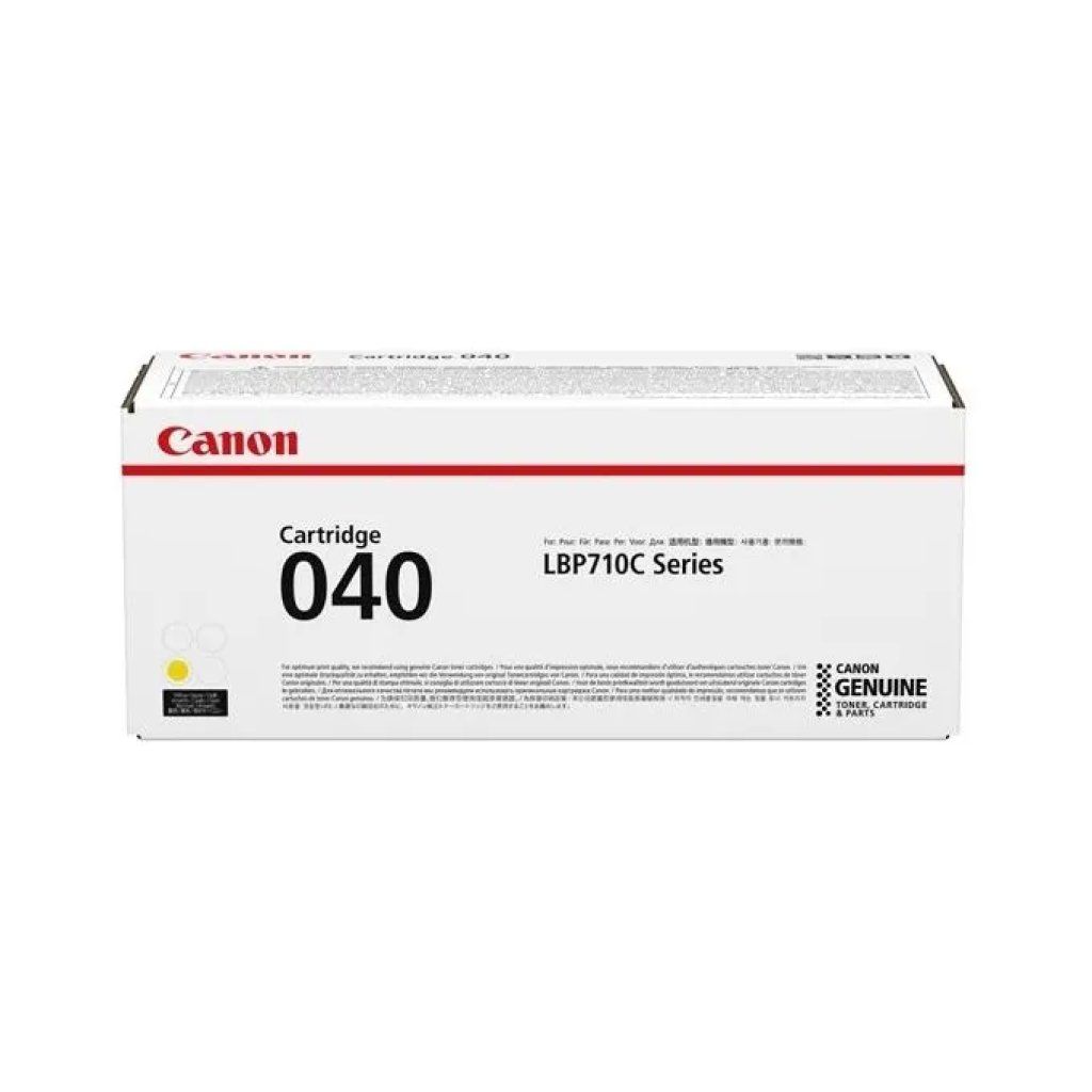 Canon 040Y Toner Giallo Originale – 5.400 Pagine