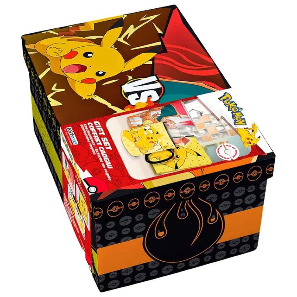 ABYSTYLE Set regalo Pokémon Pikachu con tazza, quaderno A5 e cartoline ABYSTYLE Set regalo Pokémon Pikachu con tazza, quaderno A5 e cartoline
