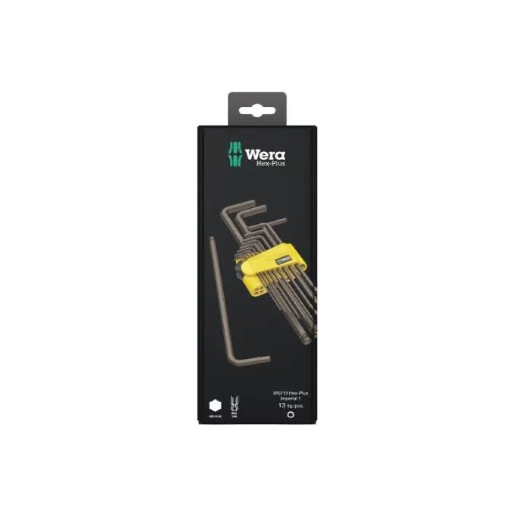 Wera 950-13 Hex-Plus Imperial – Set 13 chiavi a brugola in pollici Wera 950-13 Hex-Plus Imperial – Set 13 chiavi a brugola in pollici