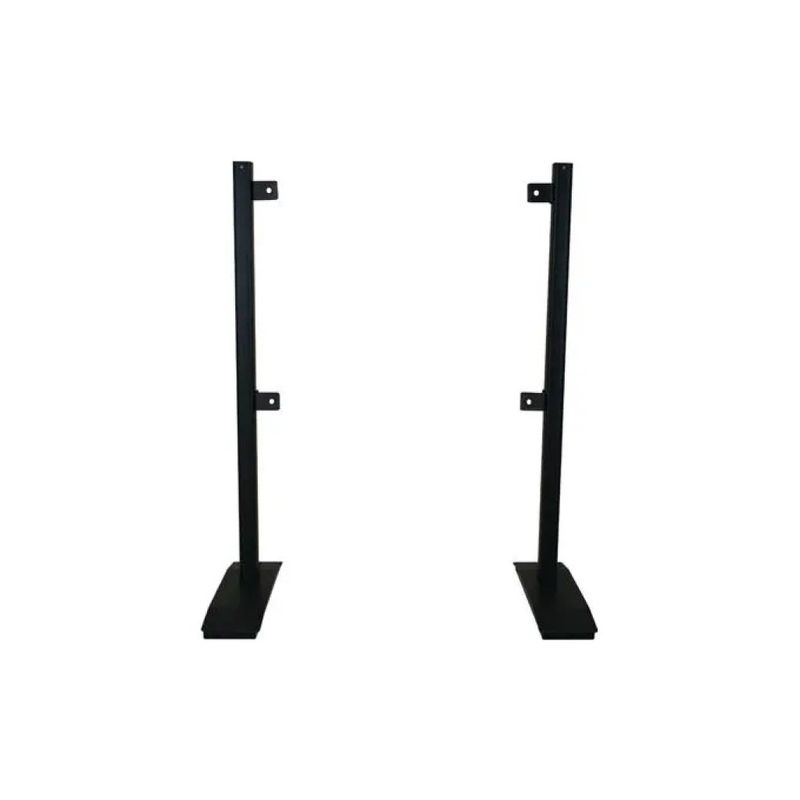 ITB Solution AMPE1485PR Supporto da Tavolo per TV 55–80″, VESA 400×400–800×400 mm, Nero