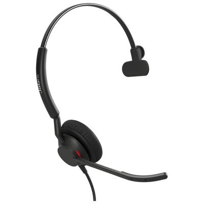 Jabra Engage 50 II UC – Cuffie Mono Cablate USB-A con Microfono, Nero Jabra Engage 50 II UC – Cuffie Mono Cablate USB-A con Microfono, Nero