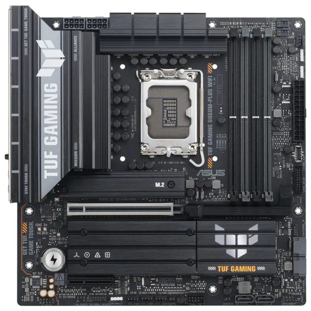 ASUS TUF Gaming B860M-PLUS Scheda Madre Micro ATX, LGA 1851, DDR5, Wi-Fi 7