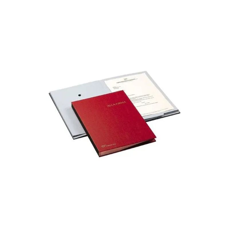 Fraschini Libro Firma con 18 Intercalari Blu