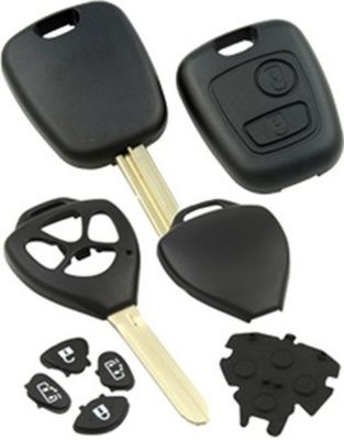 SILCA Guscio Chiave Auto HUF Silca HU83BRS8 a 2 Tasti SILCA Guscio Chiave Auto HUF Silca HU83BRS8 a 2 Tasti