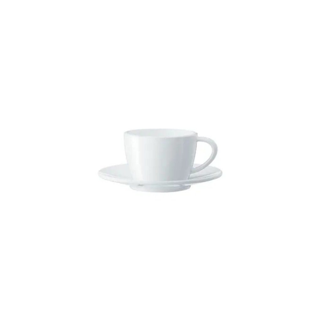 JURA 66501 Set 2 Tazze da Cappuccino in Porcellana Bianca, 170 ml