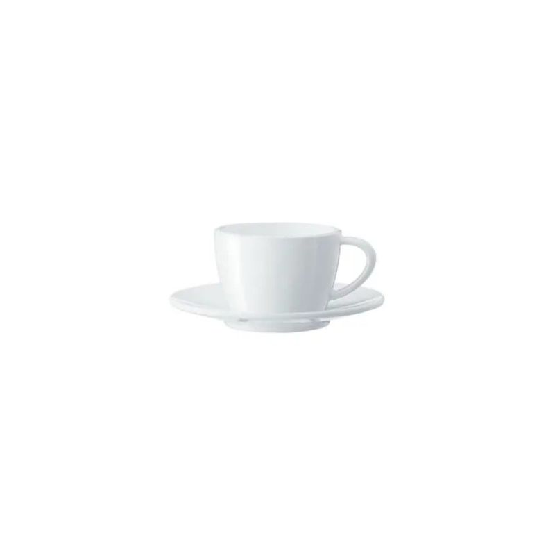 JURA 66501 Set 2 Tazze da Cappuccino in Porcellana Bianca, 170 ml