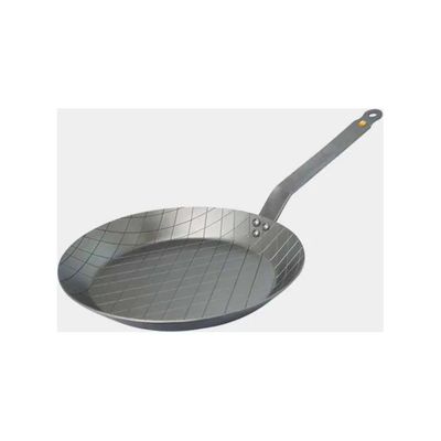 De Buyer Mineral B Padella in Acciaio al Carbonio, 24 cm