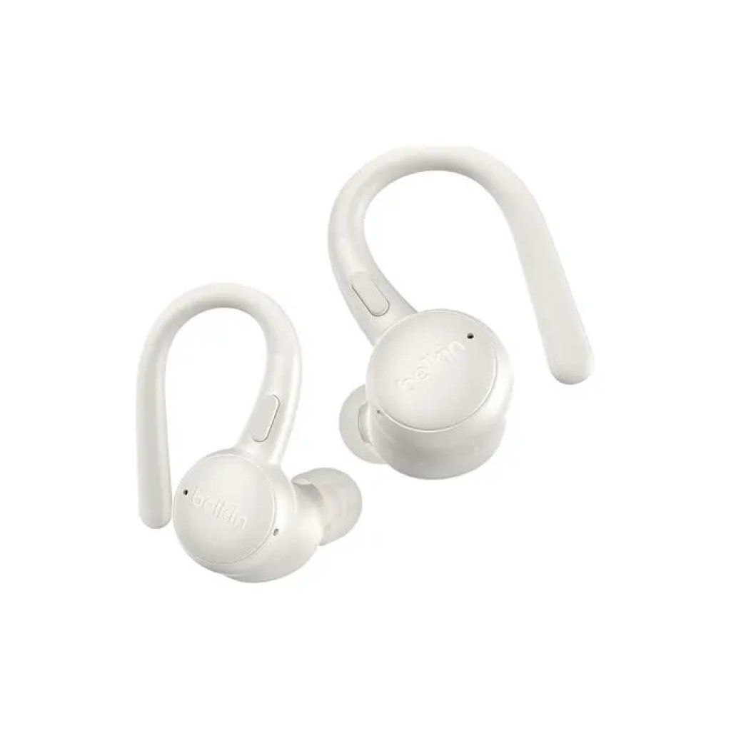 Belkin SoundForm ActiveFit AUC016HQCR Auricolari Bluetooth 5.4, Bianco