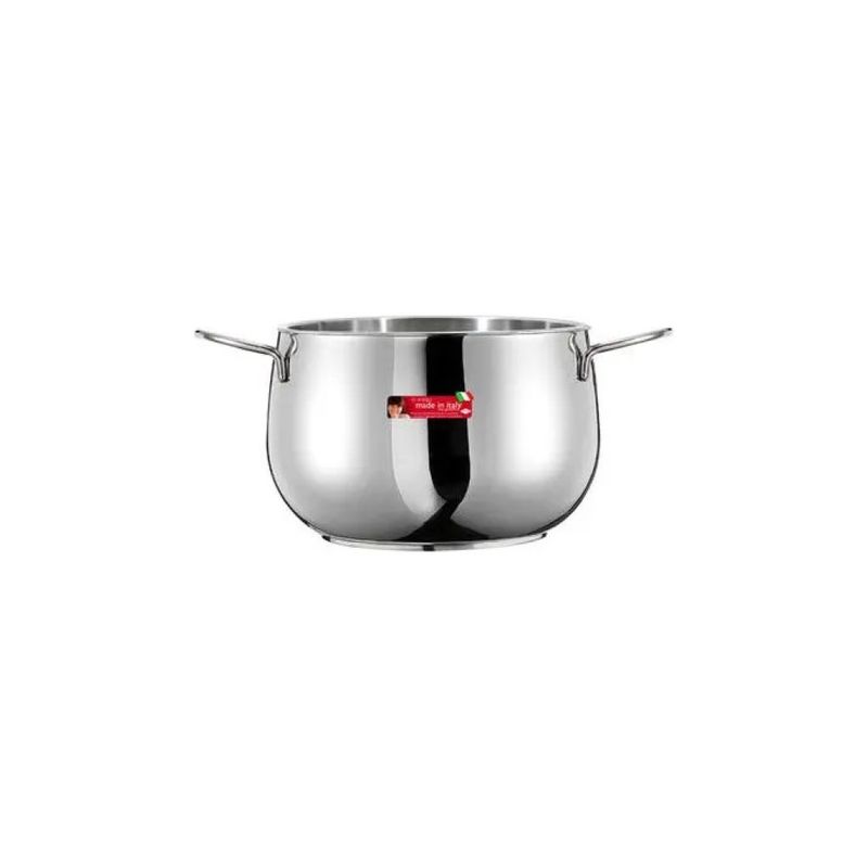 Inoxriv River Pentola in Acciaio Inox 7 L, 24 cm