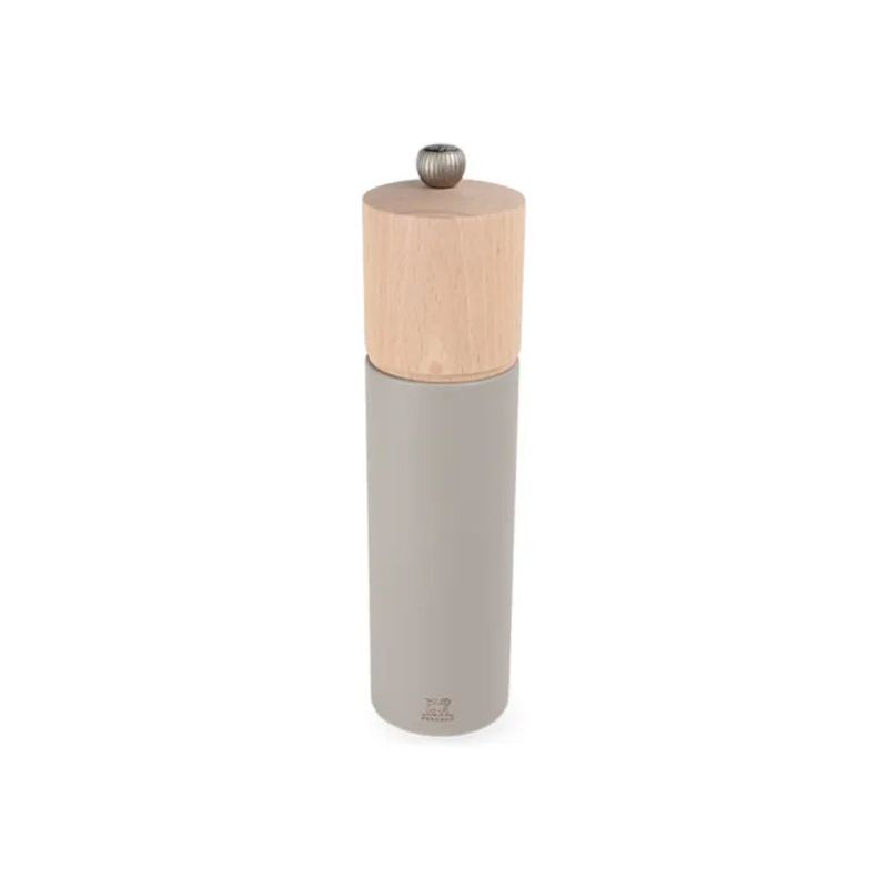 Peugeot Boreal Macinapepe in Legno Kiezelgrijs, 21 cm