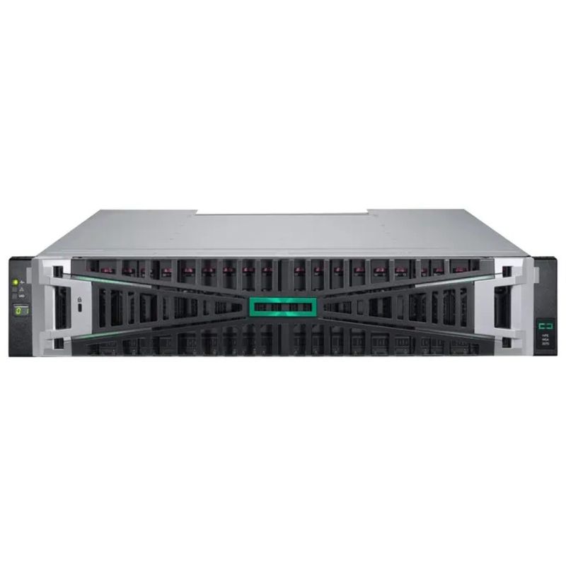 HPE MSA 2070 SFF Storage Array 92,16 TB con 12 SSD e controller iSCSI