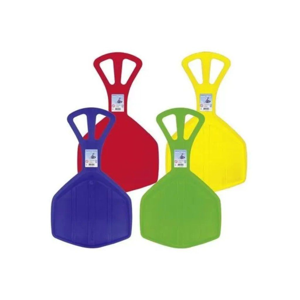 Prosperplast Kid Snow Slider Flash – Piattello da neve per bambini, arancione, 52 × 33,5 cm