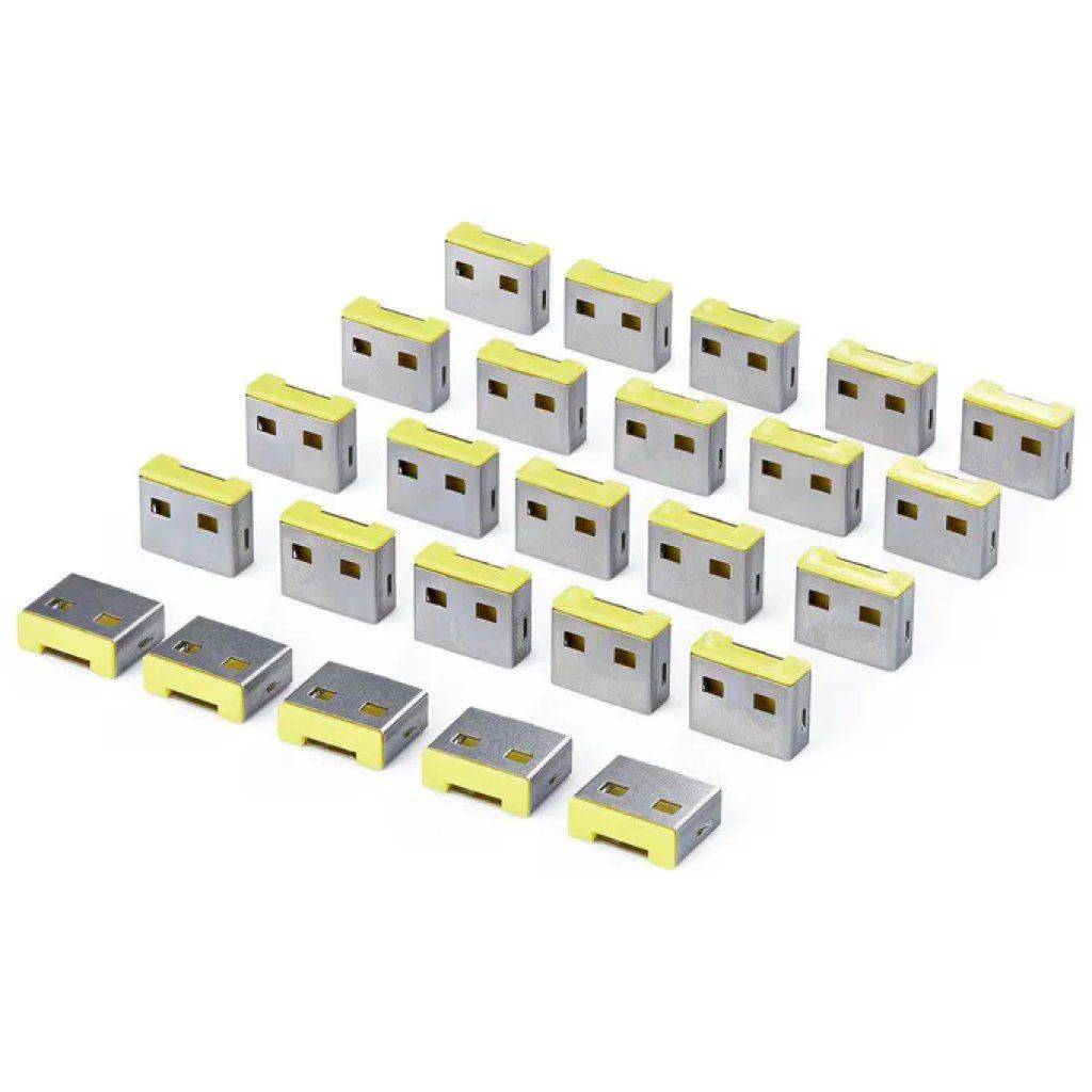 StarTech 25P-USB-A-BLOCKER – 25 tappi neri per porte USB-A StarTech 25P-USB-A-BLOCKER – 25 tappi neri per porte USB-A