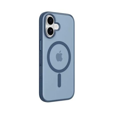 Belkin SheerForce – Cover MagSafe per iPhone 17, blu navy
