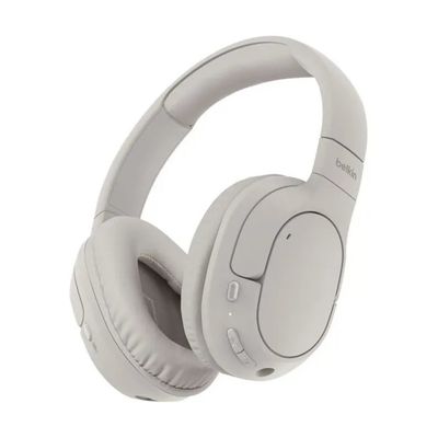Belkin AUD009HQSA Cuffie Wireless Bluetooth 5.4, Sabbia