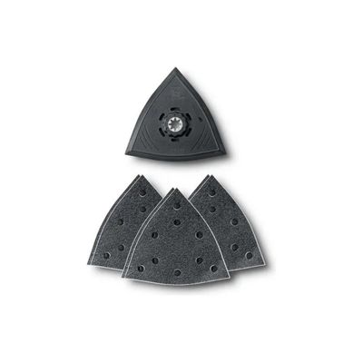 FEIN 63806204210 – Set di levigatura triangolare, 7 pezzi