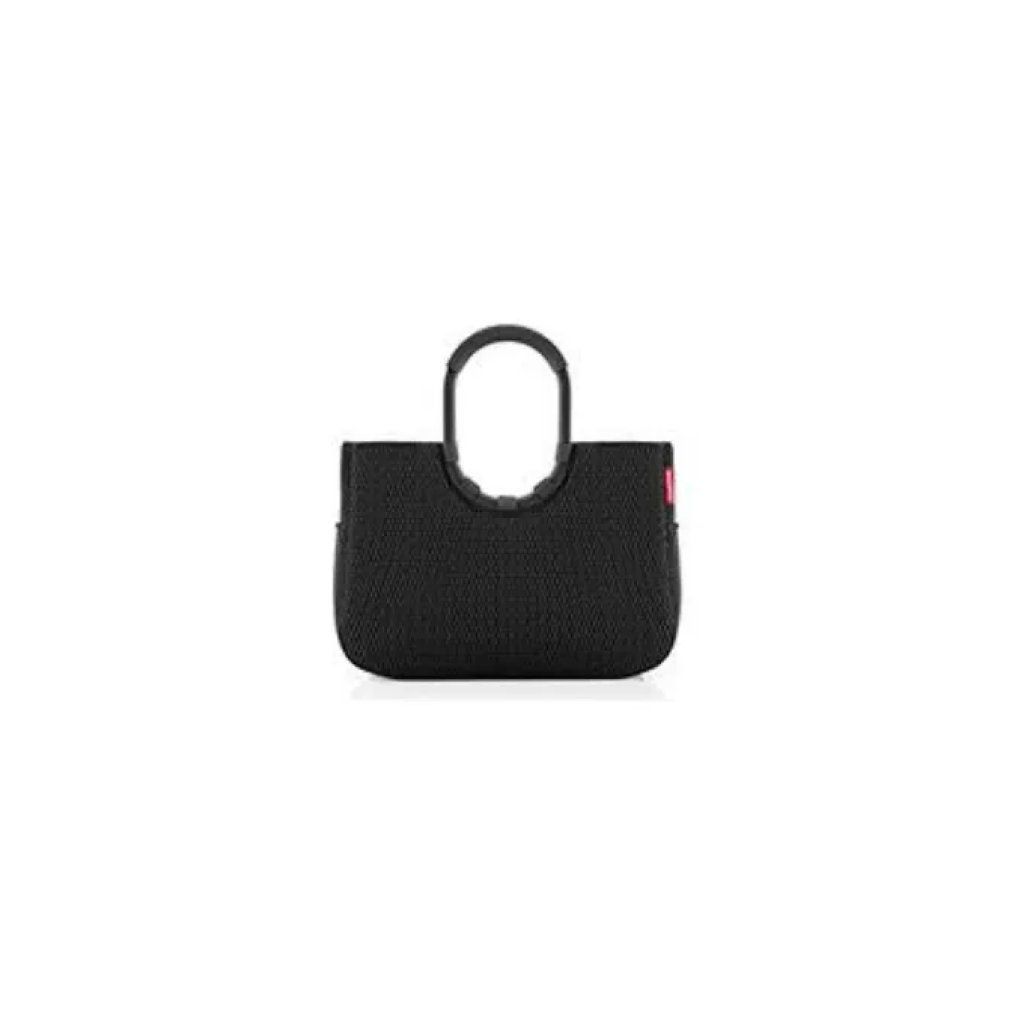 Reisenthel Loopshopper L – Borsa tote nera in poliestere riciclato