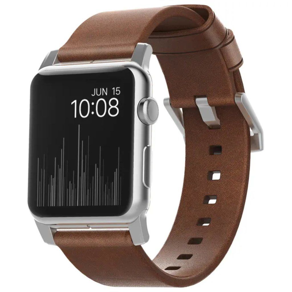 Nomad NM1A4RSM00 – Cinturino in pelle marrone per Apple Watch Nomad NM1A4RSM00 – Cinturino in pelle marrone per Apple Watch