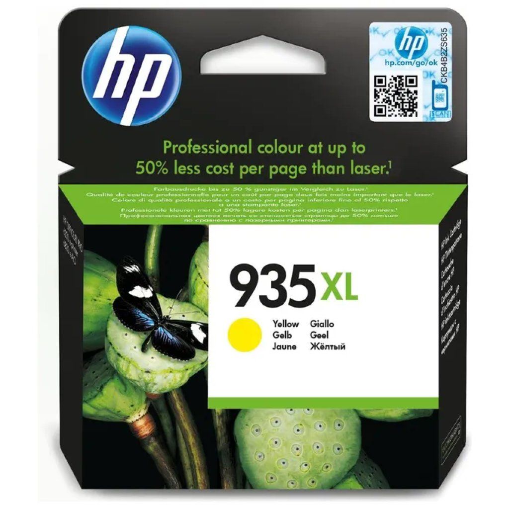 HP Cartuccia originale HP 935XL C2P26AE gialla ad alta capacità