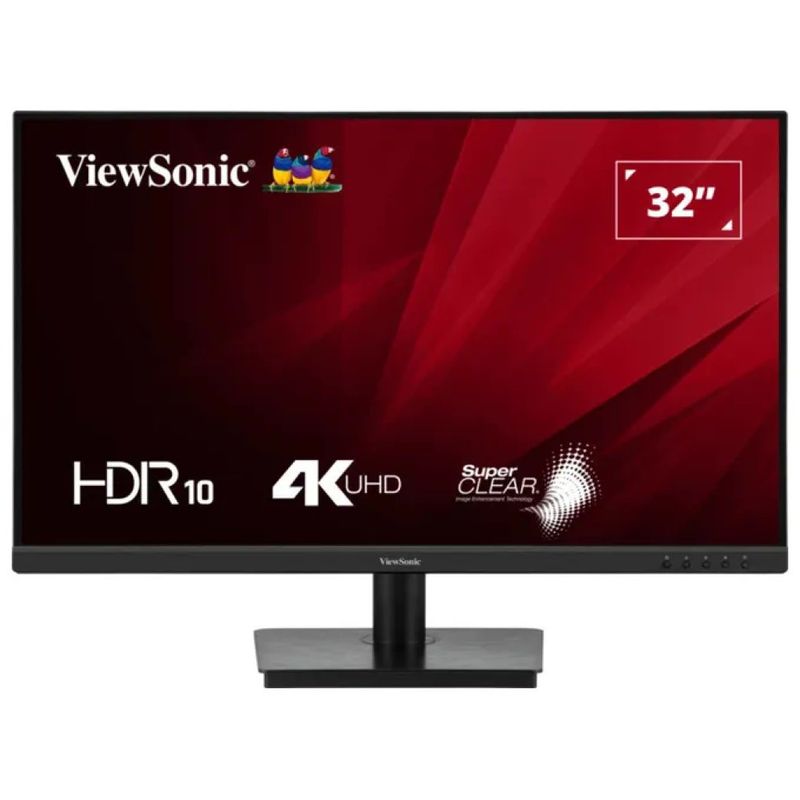 VIEWSONIC Monitor ViewSonic VA3208-4K-HD 32″ 4K UHD LED Nero