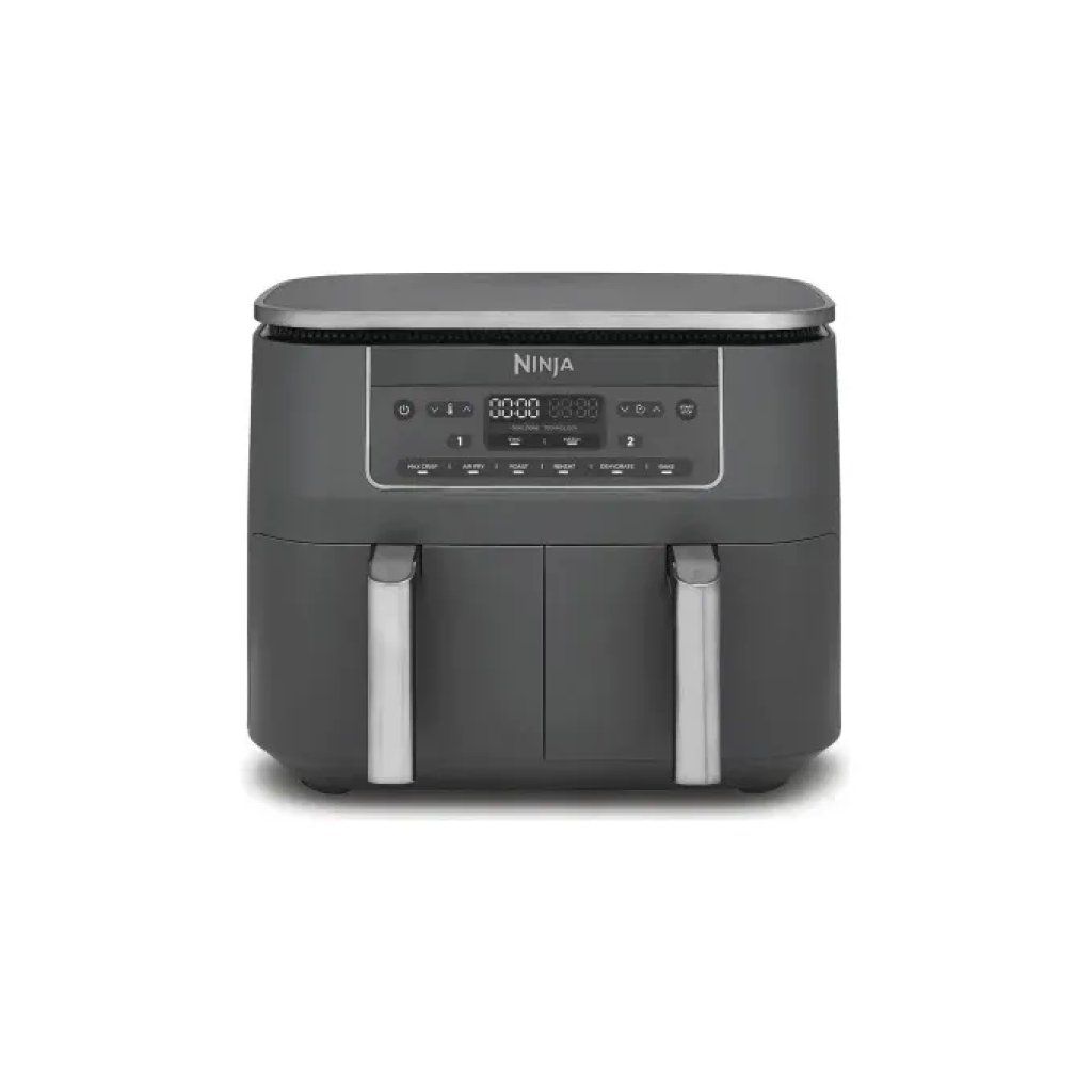 Ninja DZ300EU Friggitrice ad Aria Dual Zone 7,6 L, 2400 W, Grigia