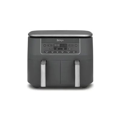 Ninja DZ300EU Friggitrice ad Aria Dual Zone 7,6 L, 2400 W, Grigia