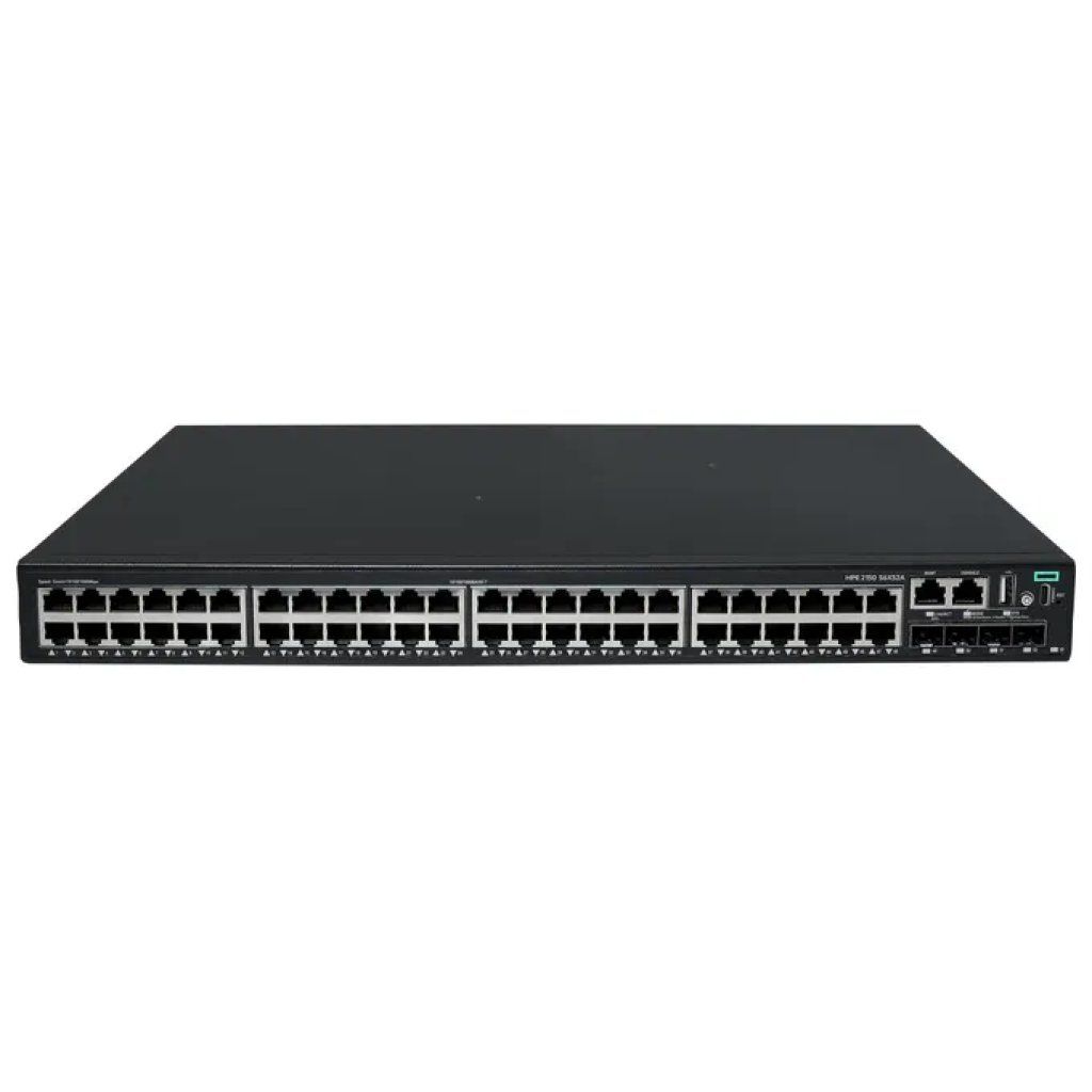 HPE Networking CW 2150 Switch Layer 3, 48 porte Gigabit e 4 SFP+ HPE Networking CW 2150 Switch Layer 3, 48 porte Gigabit e 4 SFP+