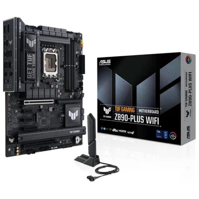 ASUS TUF GAMING Z890-PLUS WIFI – Scheda madre ATX, LGA 1851, DDR5, Wi-Fi 7