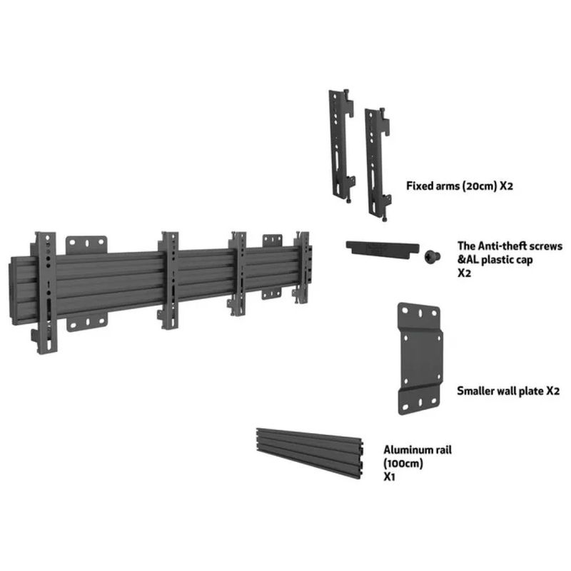Multibrackets 7000 Supporto da Parete per Display 27–32"