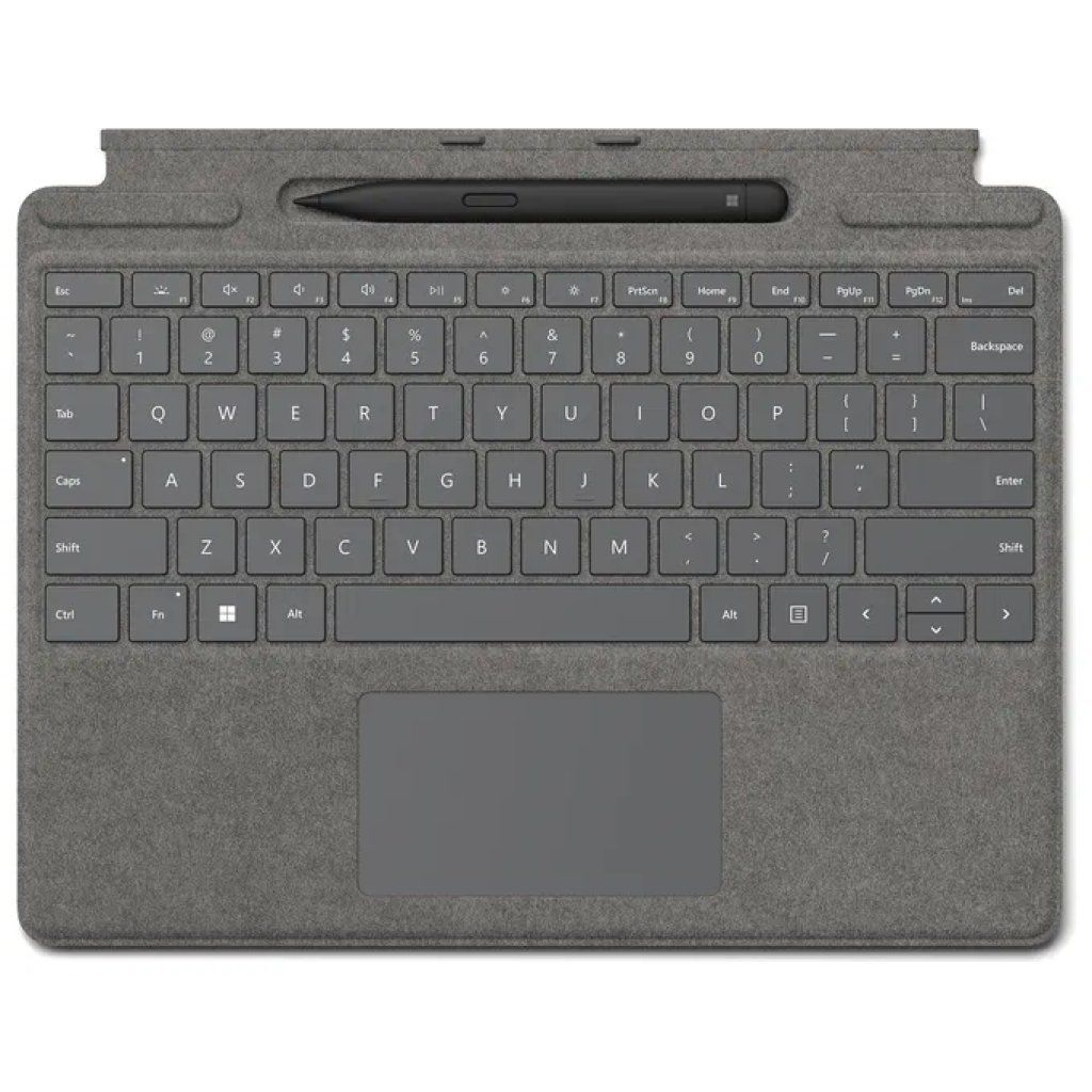 Microsoft Surface Pro Signature Keyboard con Slim Pen 2 – Platino Microsoft Surface Pro Signature Keyboard con Slim Pen 2 – Platino