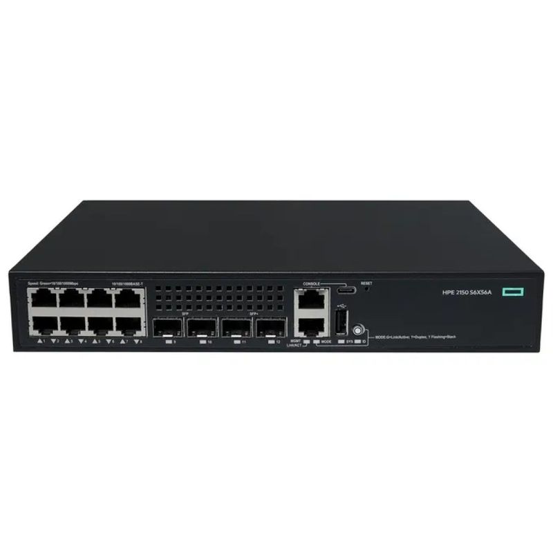 HPE Networking CW 2150 Switch gestito Layer 3, 8 porte Gigabit, 2 SFP e 2 SFP+
