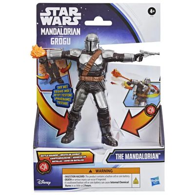 Hasbro G3120 Star Wars The Mandalorian Action FX Figurina da 15 cm con Effetti Sonori e Movimento colore