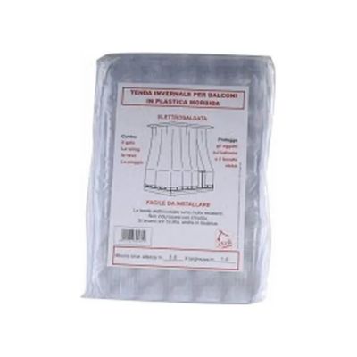 XTRA Tenda da balcone in PVC bianco 300 x 250 cm