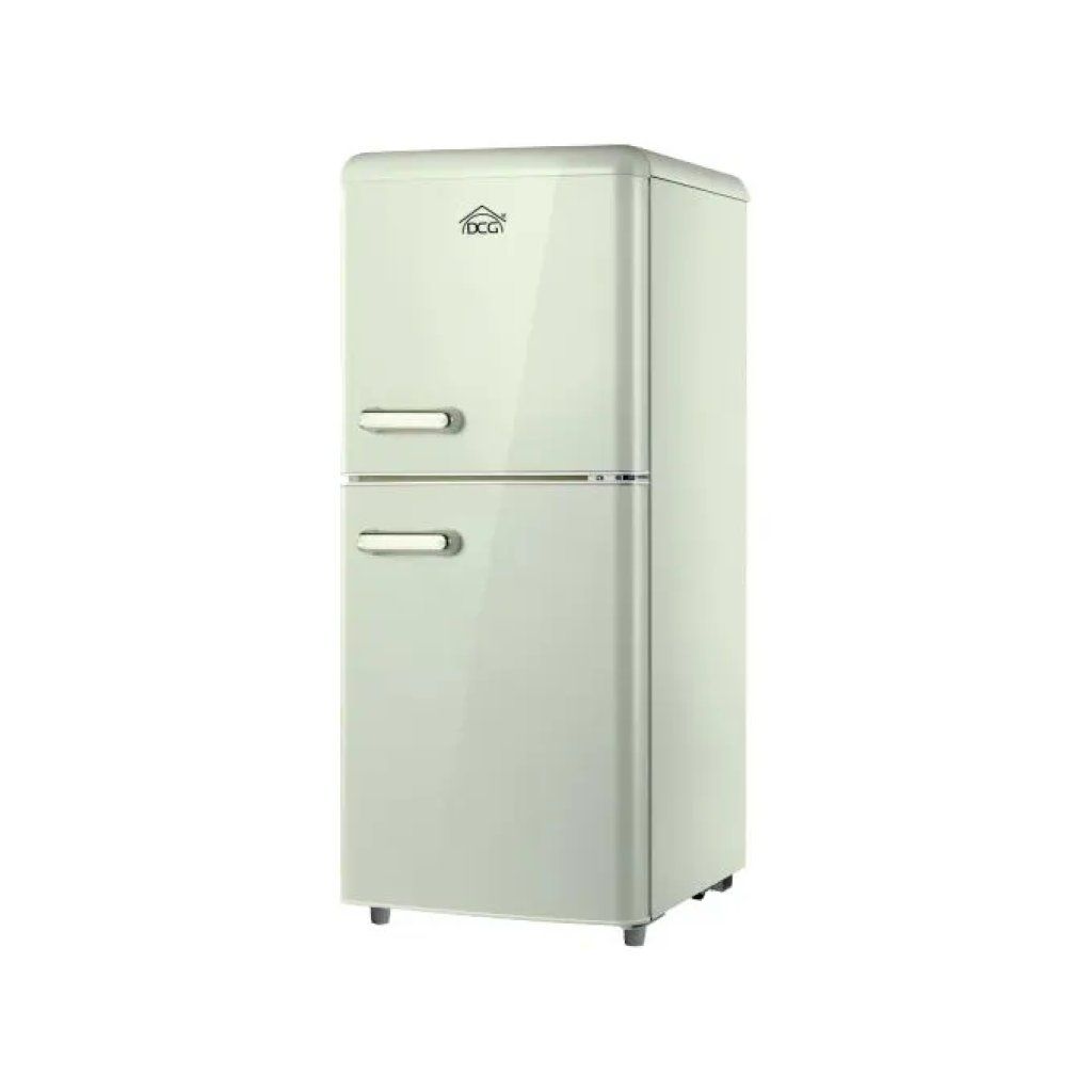 DCG MF110CCDP Frigorifero Combinato Retrò 110 L Crema
