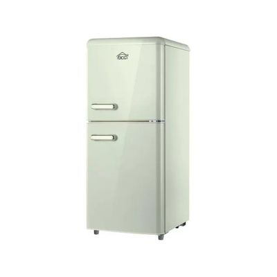 DCG MF110CCDP Frigorifero Combinato Retrò 110 L Crema