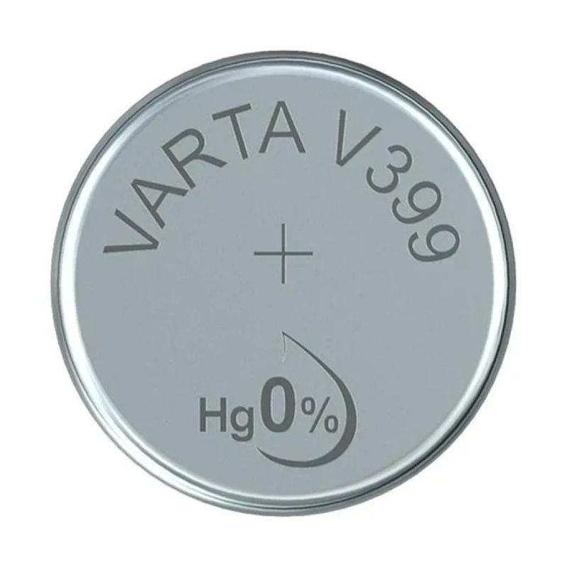 VARTA V399 – Pila a bottone all’ossido d’argento 1,55 V, 42 mAh