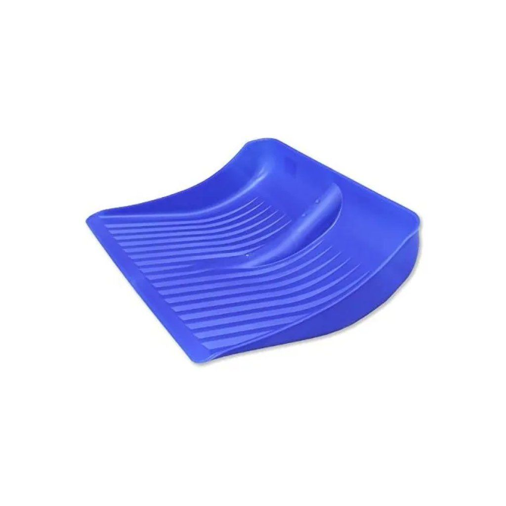 Di Martino F3 pala da neve in ABS blu, lama 50 × 42 cm, senza manico