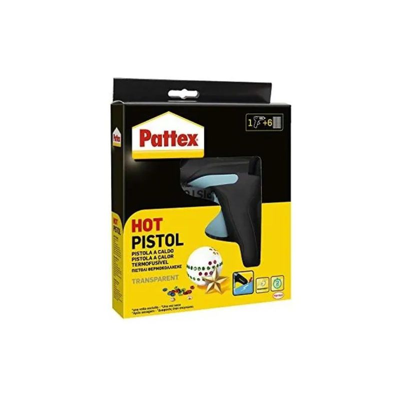 HENKEL Pattex Pistola per Colla a Caldo 70 W con 6 Cartucce