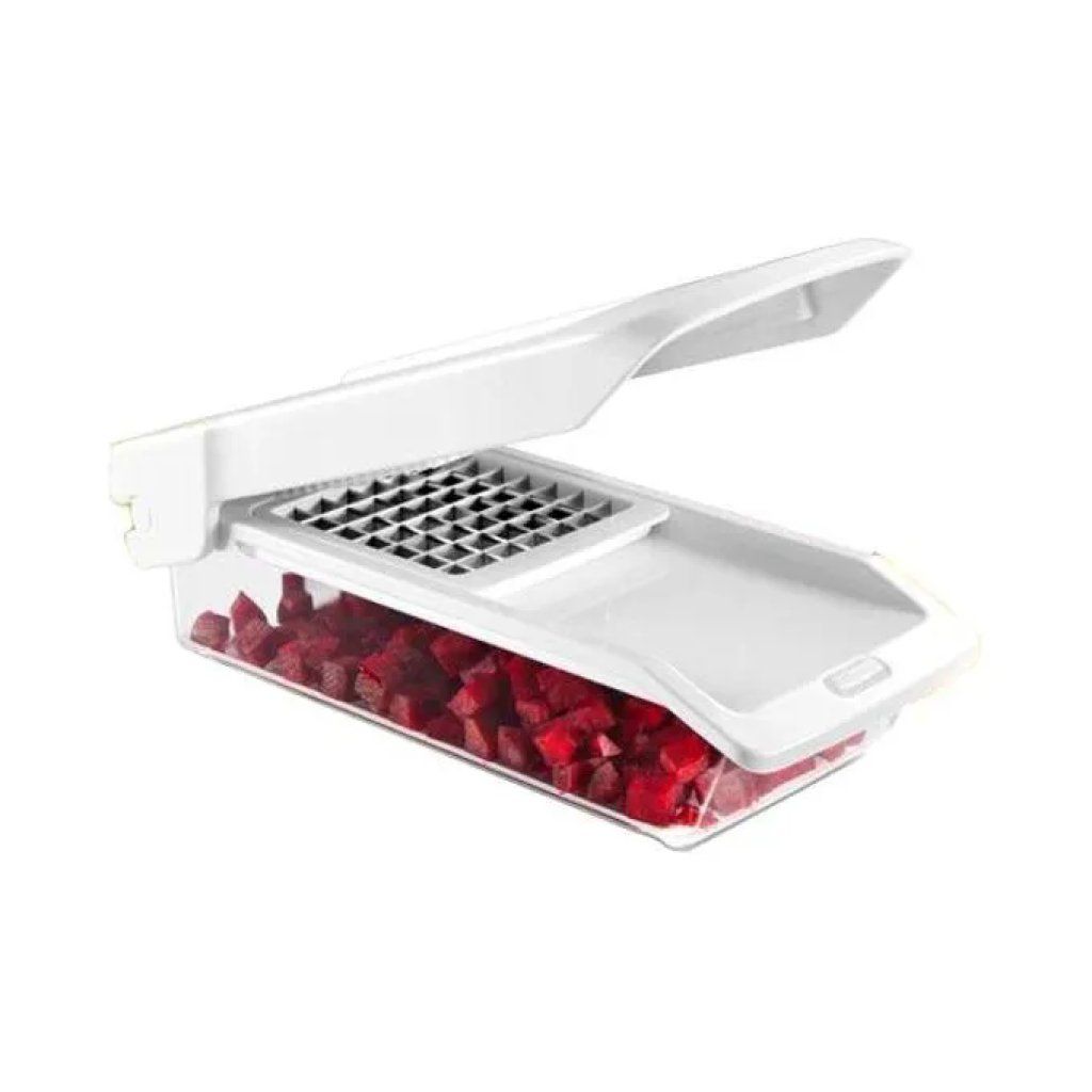 Tescoma Affettatutto Manuale con 2 Lame per Cubetti e Stick Tescoma Affettatutto Manuale con 2 Lame per Cubetti e Stick