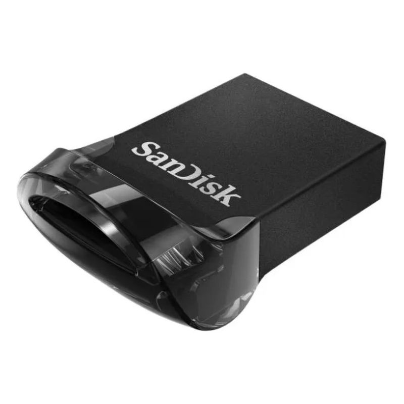 SanDisk Ultra Fit Chiavetta USB 3.2 Gen 1, 64 GB, fino a 130 MB/s, nera