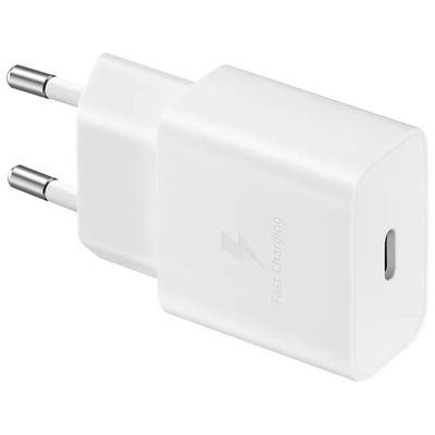 Samsung EP-T1510XWEGEU Caricabatterie USB-C 15 W con Cavo da 1 m, Bianco