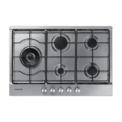 Samsung NA75M3130AS Piano Cottura a Gas Inox, 75 cm, 5 Fuochi