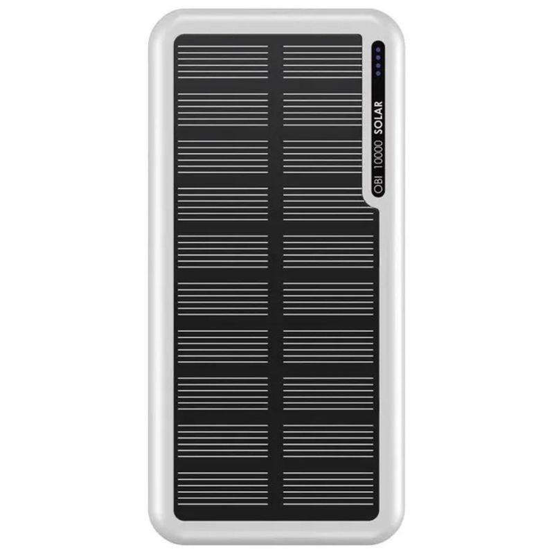 Boompods Obi Powerbank Solare 10.000 mAh Bianco