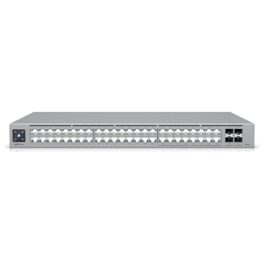 Ubiquiti UniFi Switch Pro Max 48 Layer 3, 48 porte e 4 SFP+ 10G Ubiquiti UniFi Switch Pro Max 48 Layer 3, 48 porte e 4 SFP+ 10G
