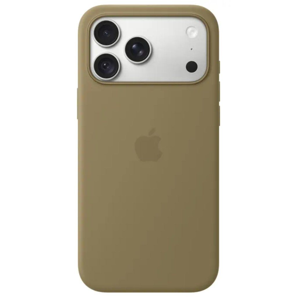 Apple Custodia in Silicone MagSafe per iPhone 18 Pro Max – Verde Oliva Apple Custodia in Silicone MagSafe per iPhone 18 Pro Max – Verde Oliva