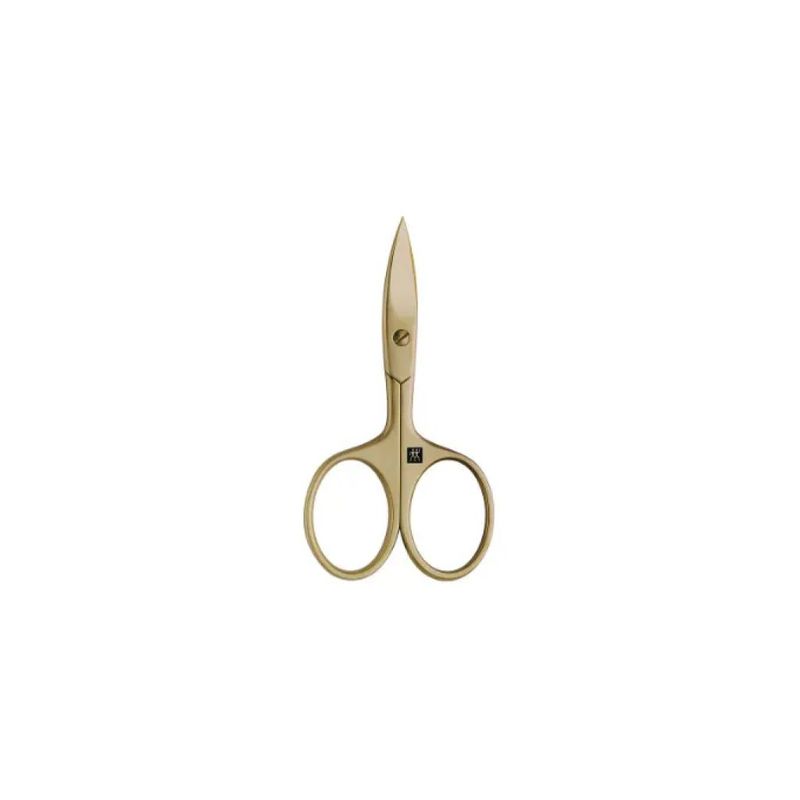 ZWILLING 47580-091-0 – Forbici per unghie dorate, lama dritta, 9 cm