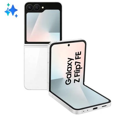 Samsung Galaxy Z Flip7 FE 5G 128 GB Bianco Samsung Galaxy Z Flip7 FE 5G 128 GB Bianco