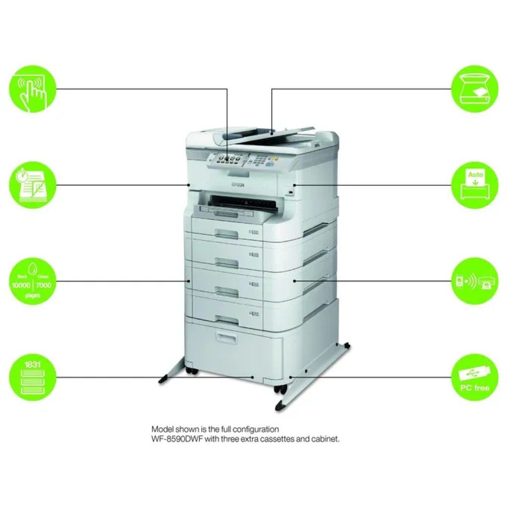 Epson C13T869340 Cartuccia Magenta DURABrite Pro 735 ml per WorkForce Pro WF-R8590
